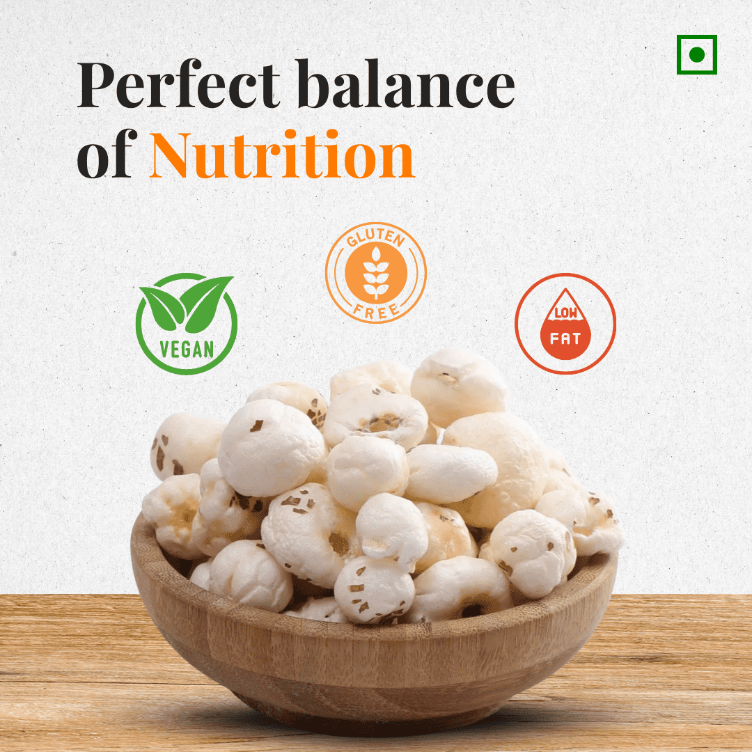 Superfood makhana – energy-boosting foxnuts rich in protein and minerals