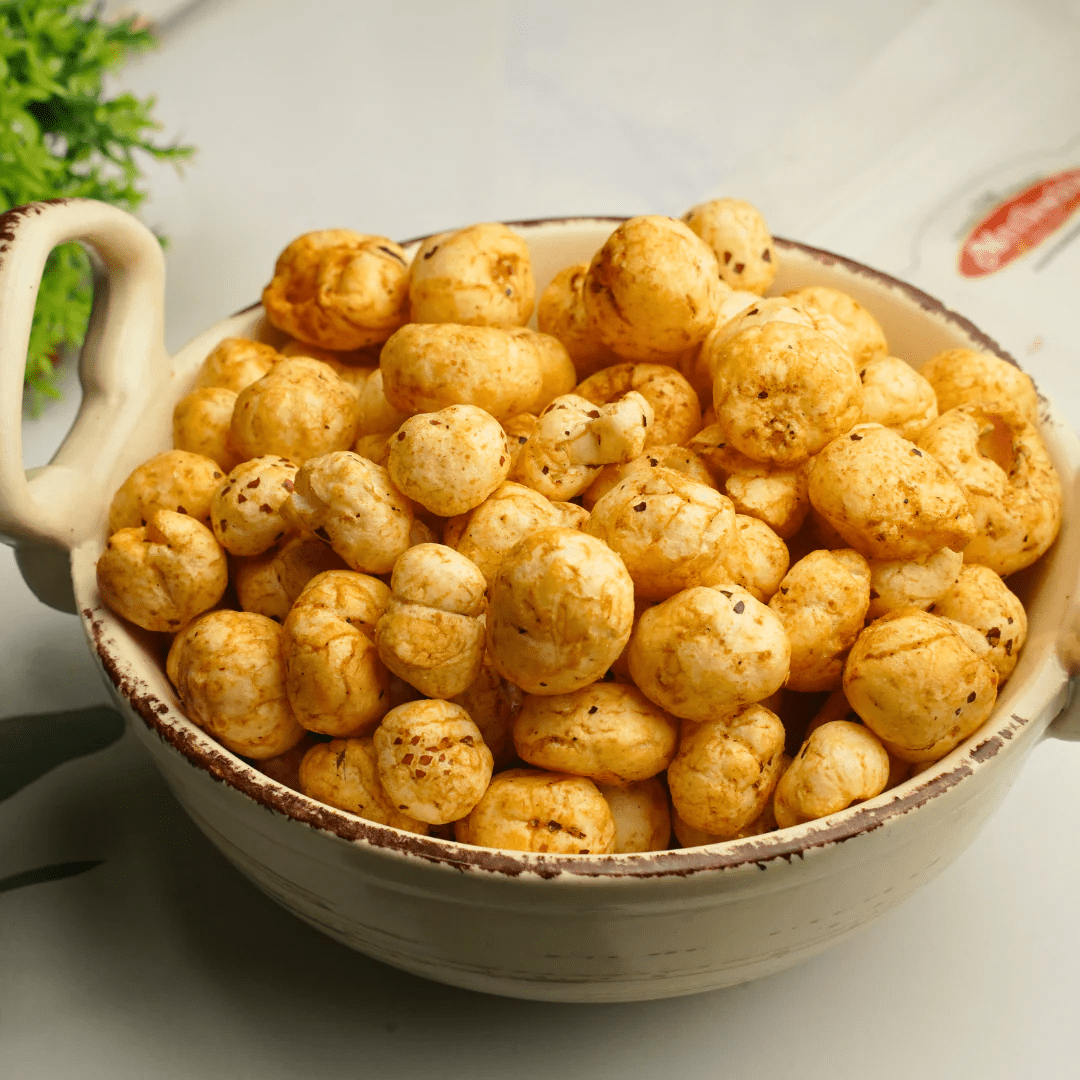 Tangy Tomato Roasted Makhana mera kisan