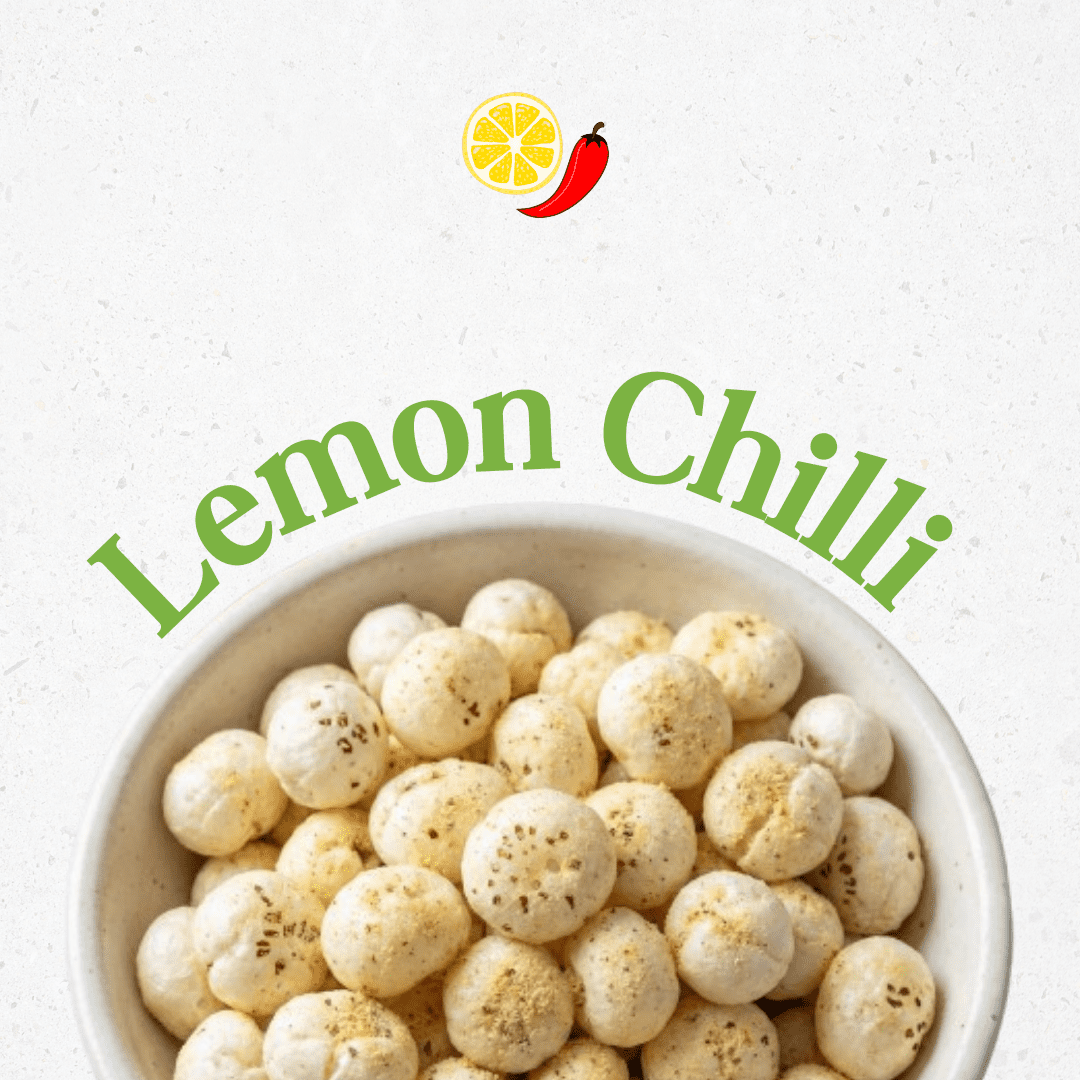 lemon chilli makhana